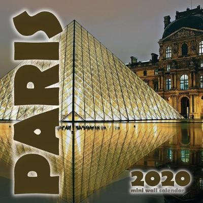 Book cover for Paris 2020 Mini Wall Calendar