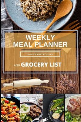 Book cover for Weekly Meal Planner And Grocery List