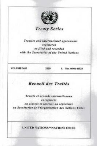 Cover of Treaty Series 2633
