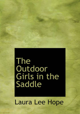 Book cover for The Outdoor Girls in the Saddle