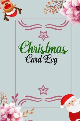 Book cover for Christmas Card Log