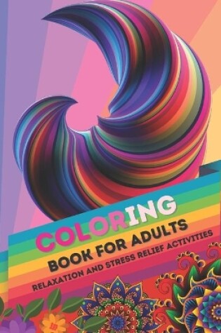 Cover of Coloring book for adults