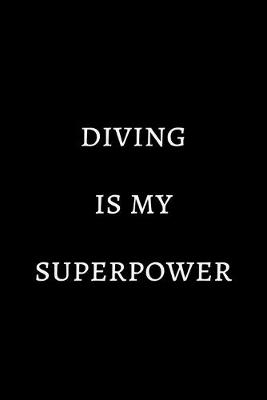 Book cover for Diving is my superpower