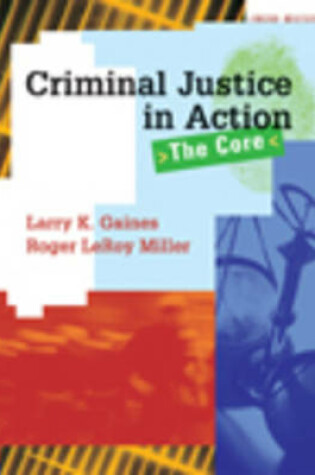 Cover of Criminal Justice Action Core