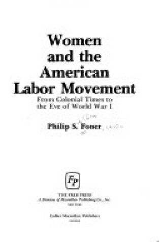 Cover of Women and the American Labor Movement