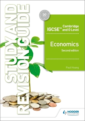 Book cover for Cambridge IGCSE and O Level Economics Study and Revision Guide 2nd edition