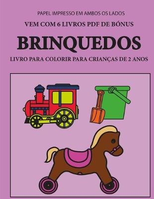 Book cover for Livro para colorir para crianças de 2 anos (Brinquedos)