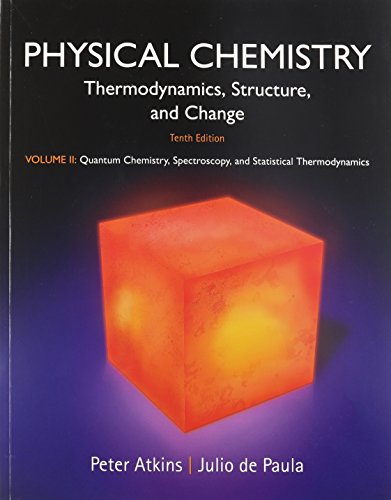 Book cover for Physical Chemistry, Volume 2