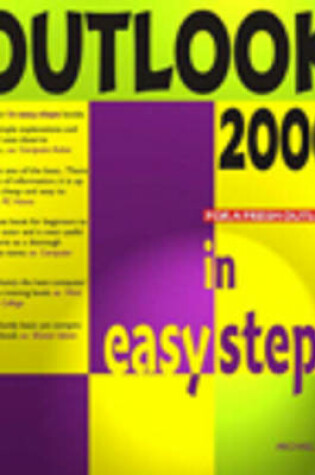 Cover of Outlook 2000 in easy steps