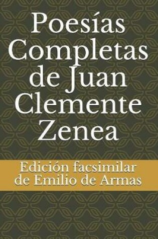 Cover of Poesias completas de Juan Clemente Zena