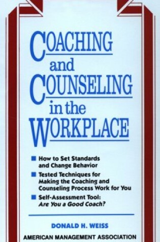 Cover of Coaching and Counselling
