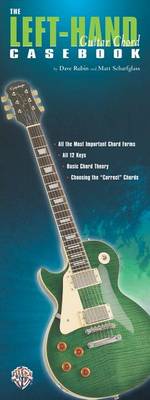 Book cover for The Left-Hand Guitar Chord Casebook