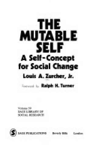 Cover of The Mutable Self