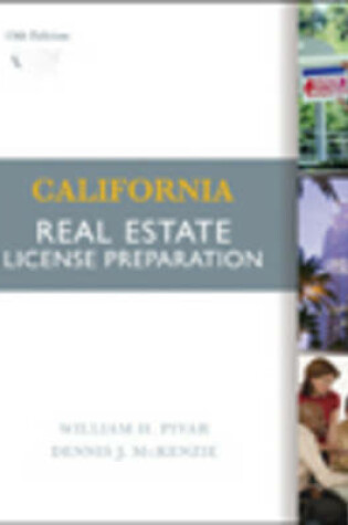 Cover of California Real Estate License Preparation