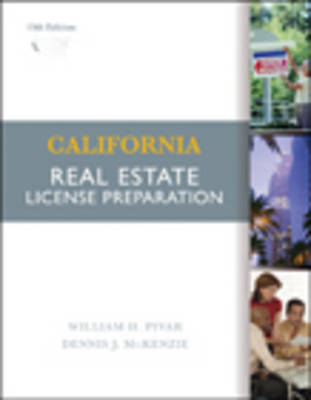 Book cover for California Real Estate License Preparation