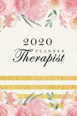 Cover of Therapist Planner 2020