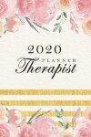 Book cover for Therapist Planner 2020