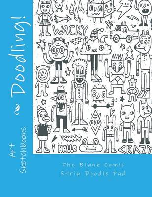 Cover of The Blank Comic Strip Doodle Pad