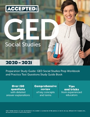 Book cover for GED Social Studies Preparation Study Guide