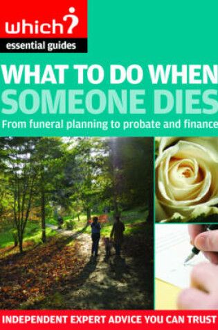 Cover of What to Do When Someone Dies