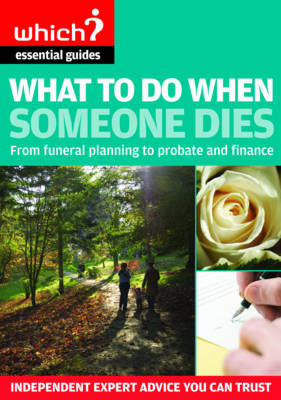 Book cover for What to Do When Someone Dies