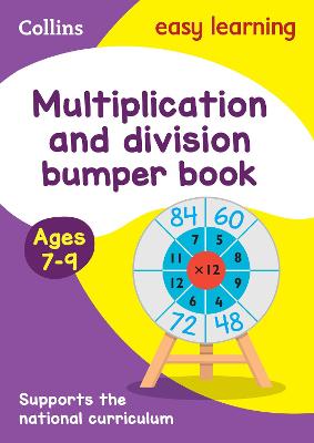 Book cover for Multiplication & Division Bumper Book Ages 7-9