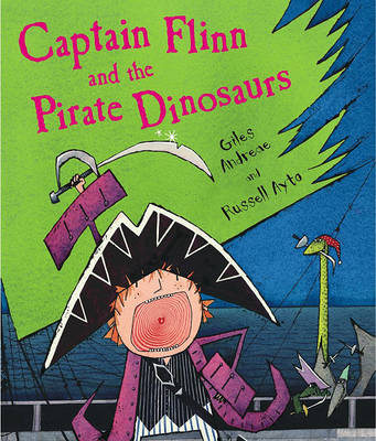 Book cover for Captain Flinn and the Pirate Dinosaurs