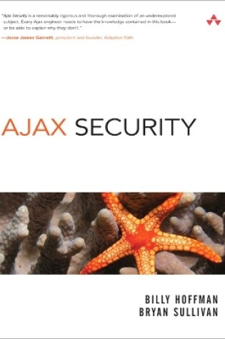 Cover of Ajax Security