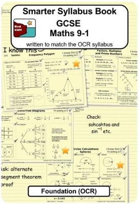 Book cover for Smarter Syllabus Book - GCSE Maths 9-1 Foundation (OCR)