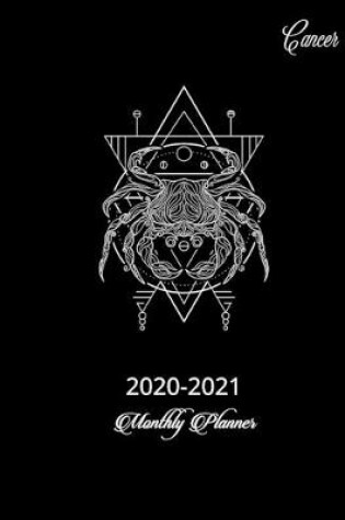 Cover of 2020-2021 Monthly Planner Cancer
