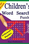 Book cover for Children's Word Search Puzzle Book