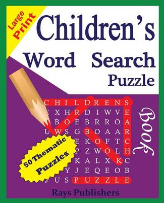 Cover of Children's Word Search Puzzle Book