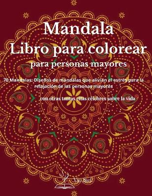 Book cover for Libro para colorear para personas mayors