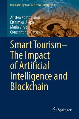 Book cover for Smart Tourism–The Impact of Artificial Intelligence and Blockchain