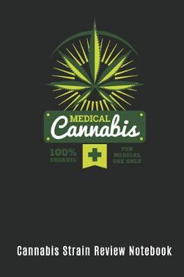 Book cover for Cannabis Strain Review Notebook