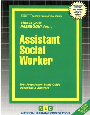 Book cover for Assistant Social Worker