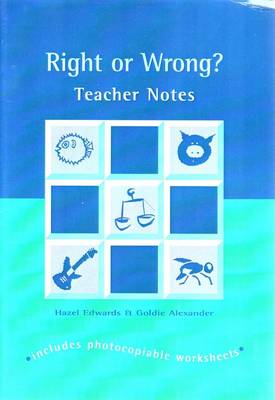 Book cover for Right or Wrong Trb