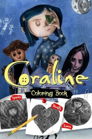 Cover of Coraline Coloring Book