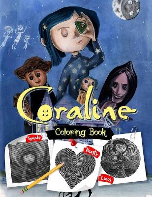 Book cover for Coraline Coloring Book