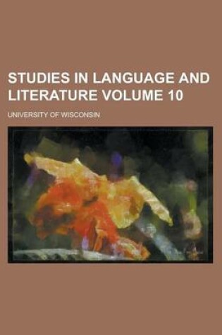 Cover of Studies in Language and Literature (3-6)