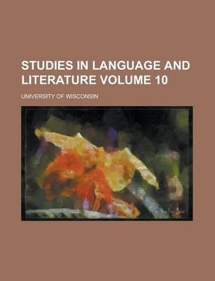 Book cover for Studies in Language and Literature (3-6)