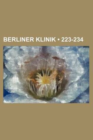 Cover of Berliner Klinik (223-234)