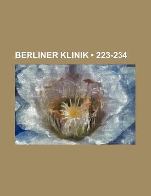 Book cover for Berliner Klinik (223-234)