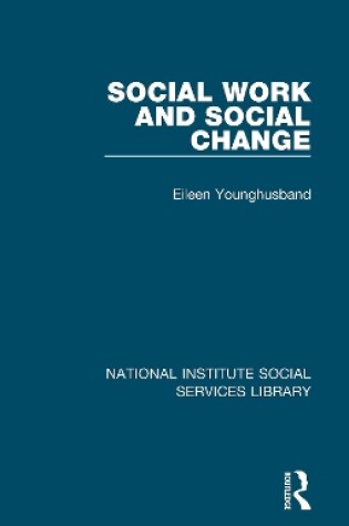 Cover of Social Work and Social Change