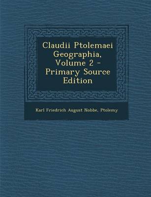 Book cover for Claudii Ptolemaei Geographia, Volume 2