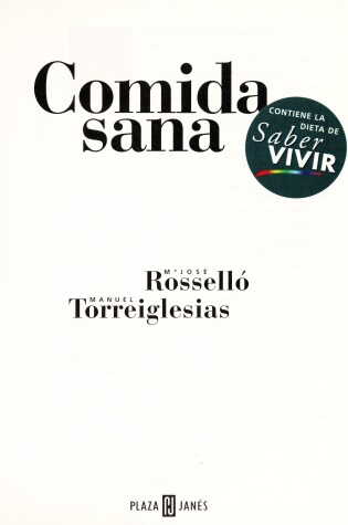 Cover of Comida Sana