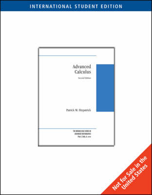 Book cover for Advanced Calculus