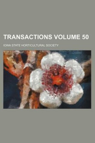 Cover of Transactions Volume 50