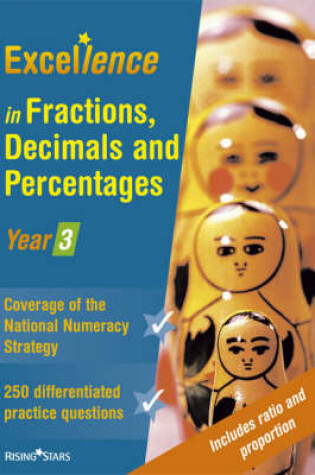 Cover of Excellence in Fractions, Decimals and Percentages