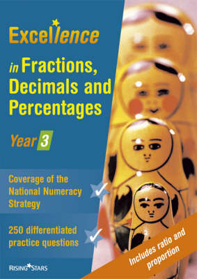 Book cover for Excellence in Fractions, Decimals and Percentages